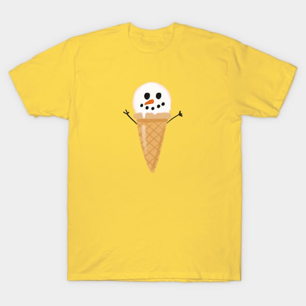 Snow Cream T-Shirt by Kids World Wide